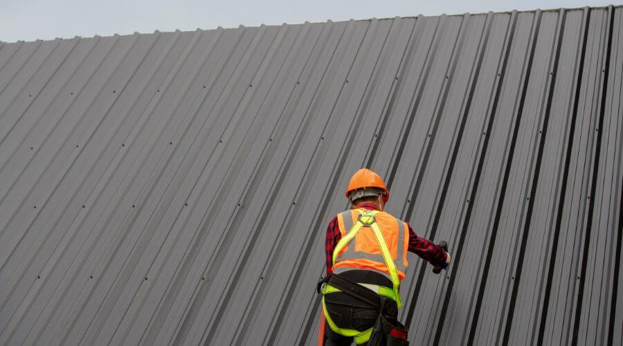 Professional metal roof installation services in Greenbush, VA